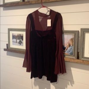 NWT Free People Counting stars